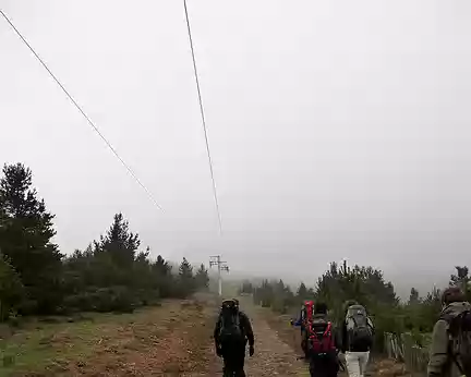 PXL016 400m de montée vers le Mont Lozère à +1700m. Pas de télésiège